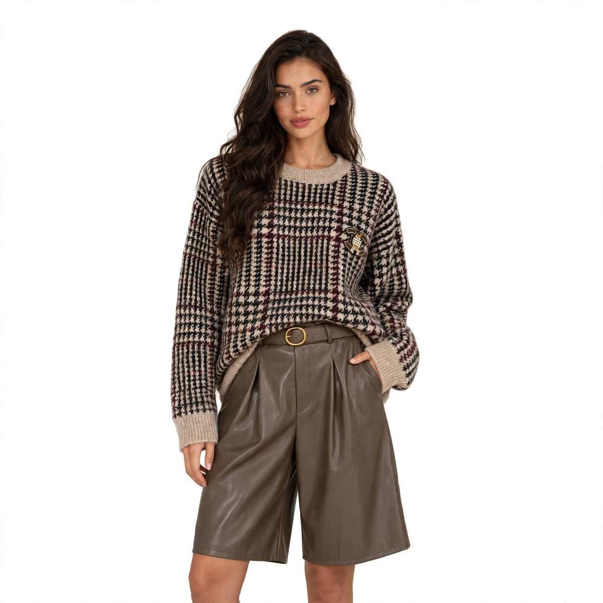 Maglione pied de poule