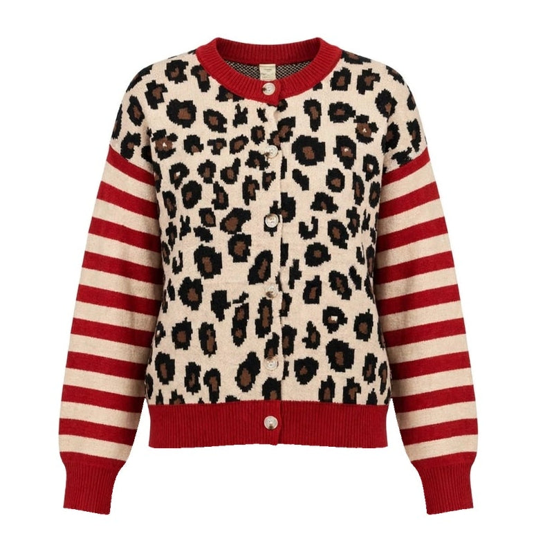 Cardigan Animalier