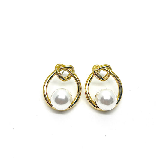 Intreccio cuore earring