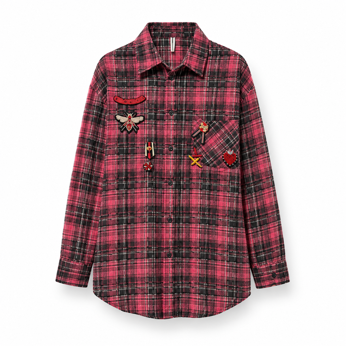 Camicia Oversize Tartan