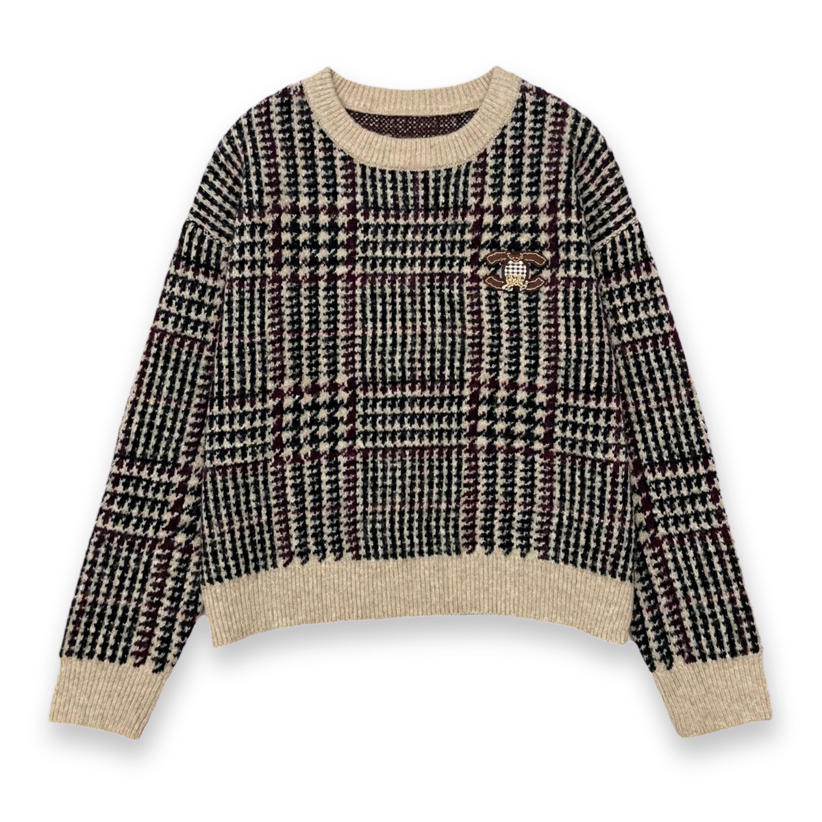 Maglione pied de poule