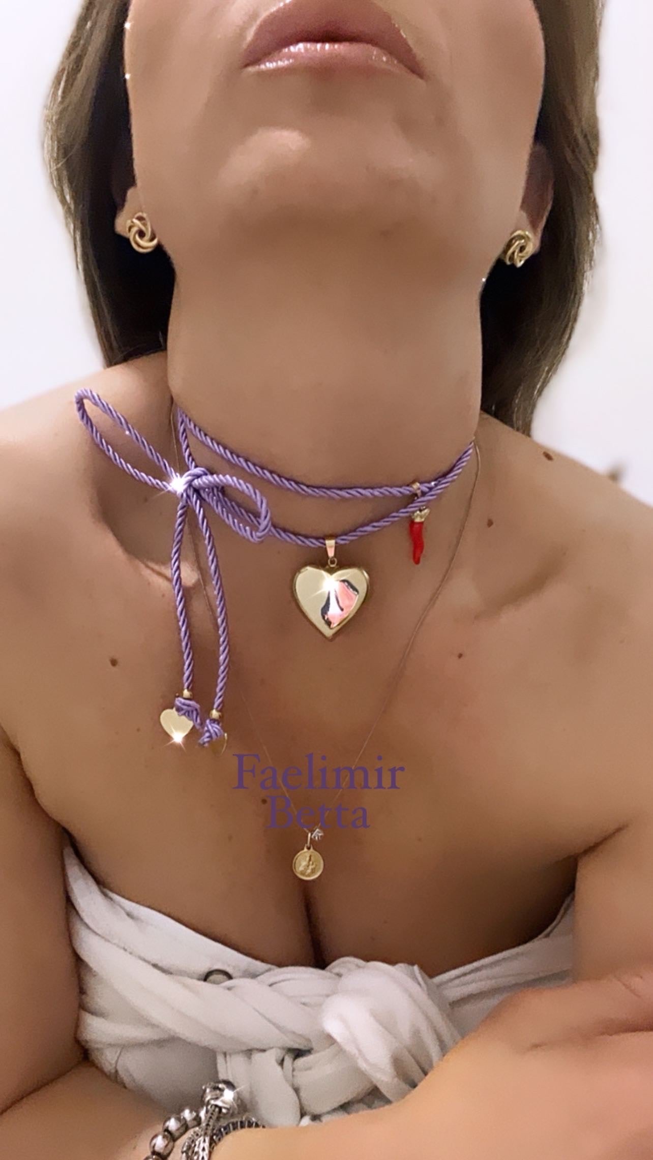 Betta cuore necklace