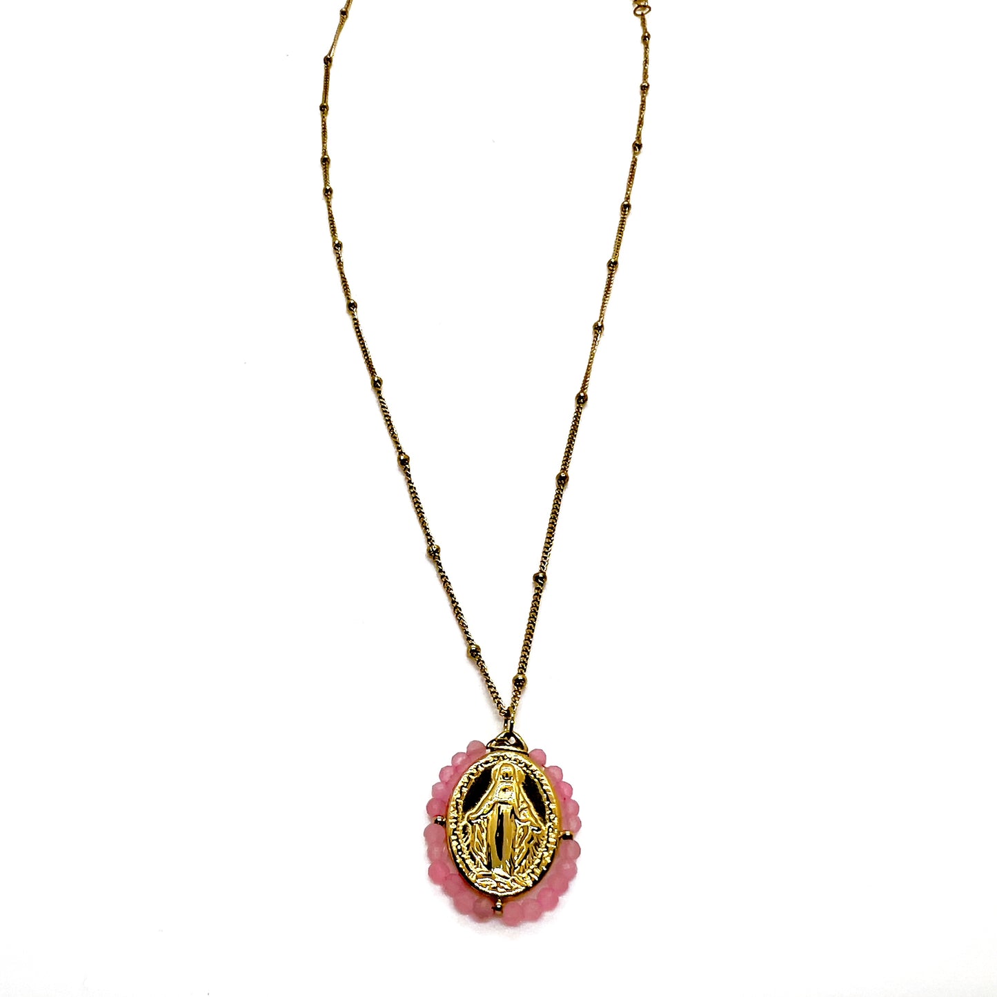 Lantana necklace