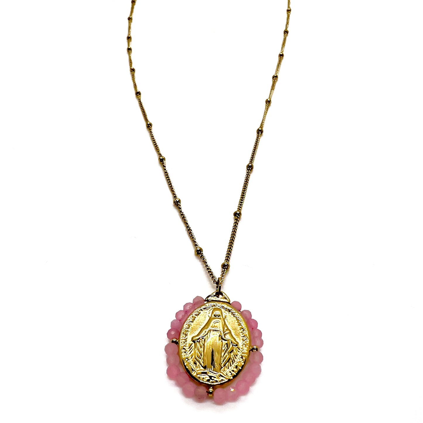 Lantana necklace
